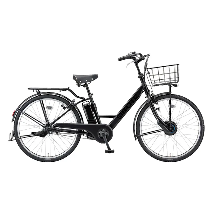 【自転車】26年モデル 電動アシスト自転車 ステップクルーズ e STEPCRUZ e 26インチ内装3段 ST6B45 T.Xクロツヤケシ