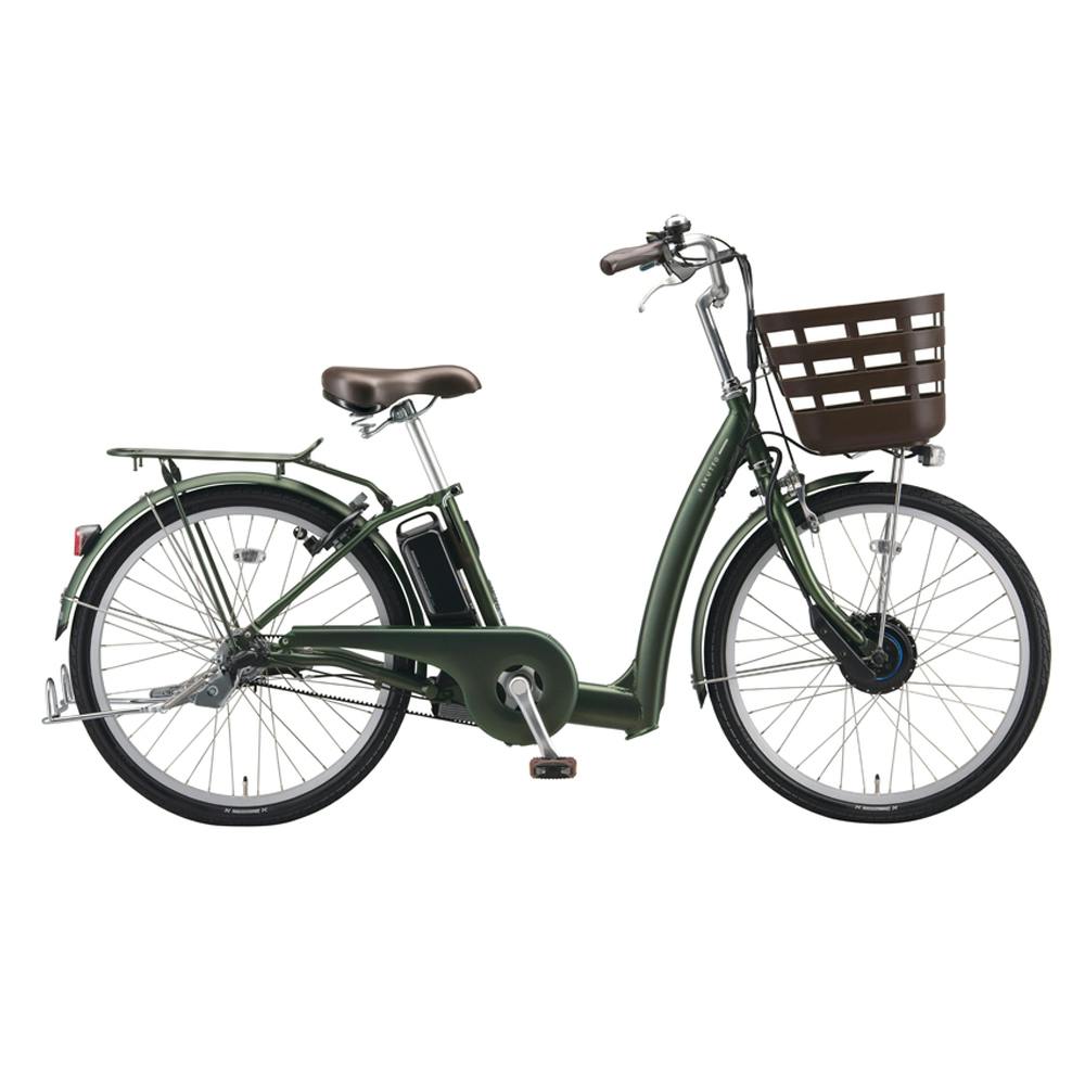 【自転車】26年モデル 電動アシスト自転車 ラクット RAKUTOO 24インチ 内装3段 RK4B45 T.Xジェードオリーブ
