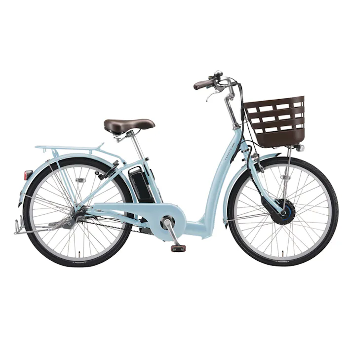 【自転車】電動アシスト自転車 ラクット RAKUTOO 24インチ 内装3段 RK4B45 T.Xマットブルーグレイ