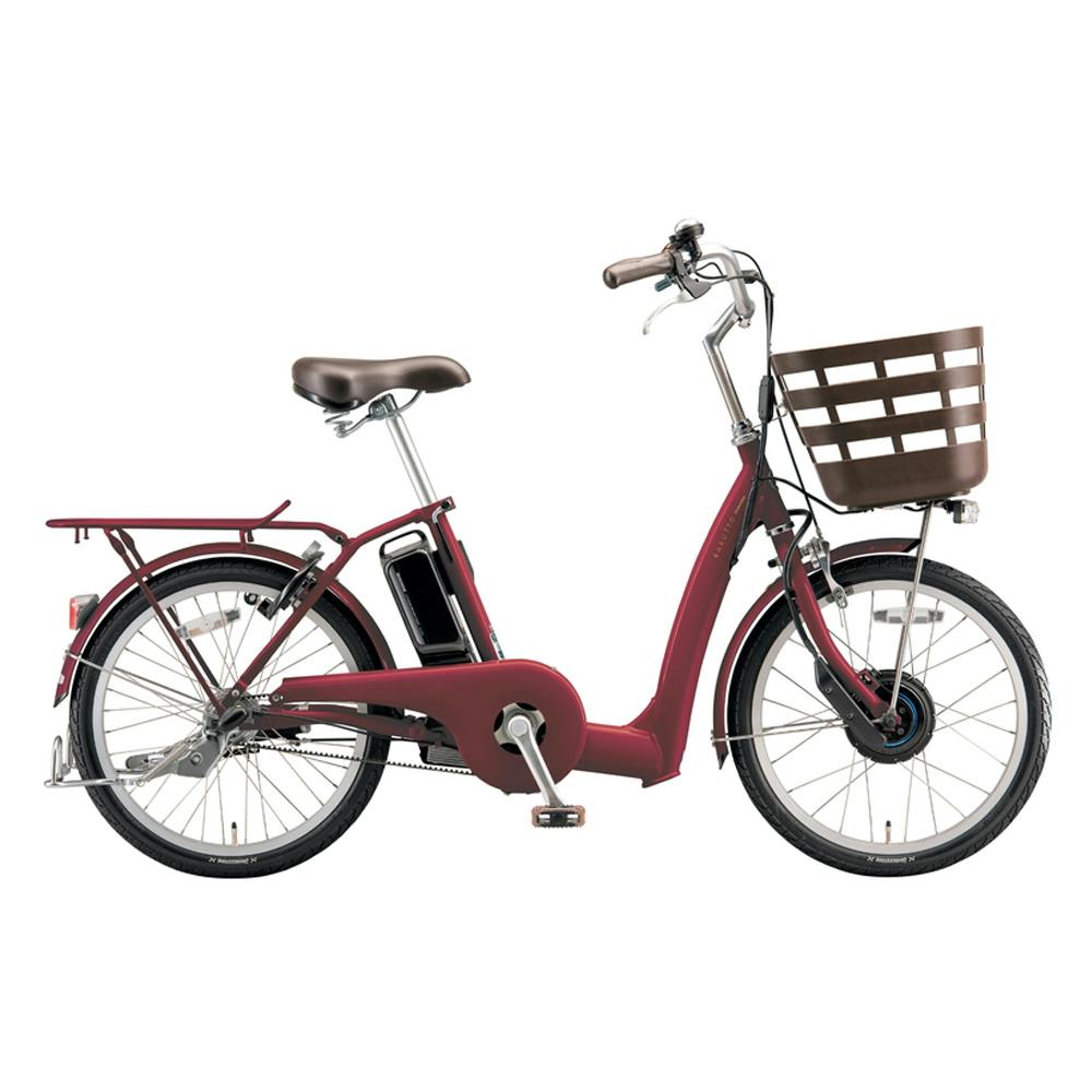 【自転車】26年モデル 電動アシスト自転車 RAKUTOO ラクット 20インチ 内装3段 RK0B45 T.Xルビーレツド
