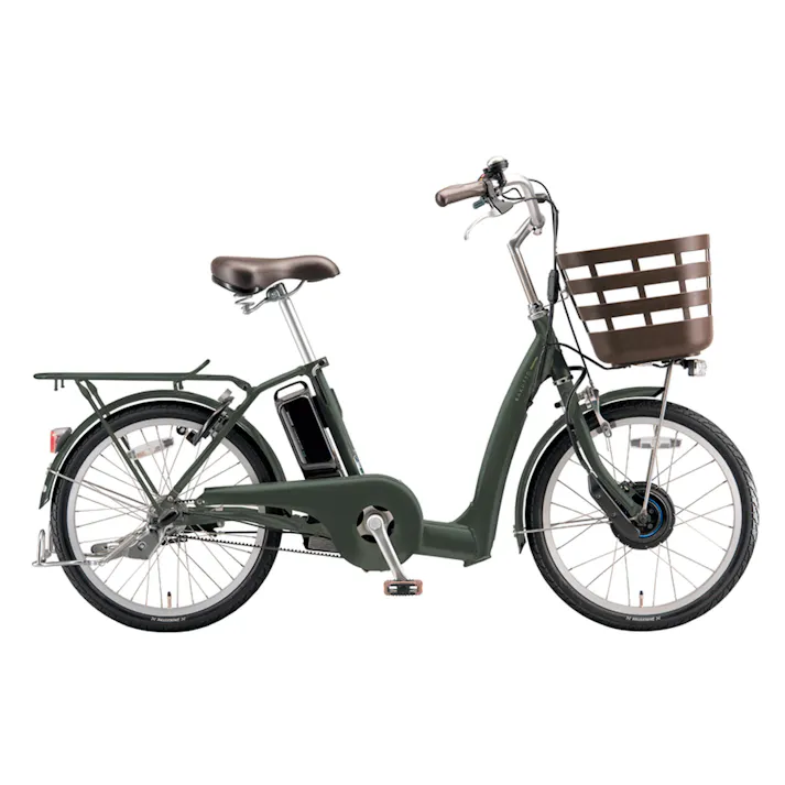 【自転車】26年モデル 電動アシスト自転車 ラクット RAKUTOO 20インチ 内装3段 RK0B45 T.Xジェードオリーブ