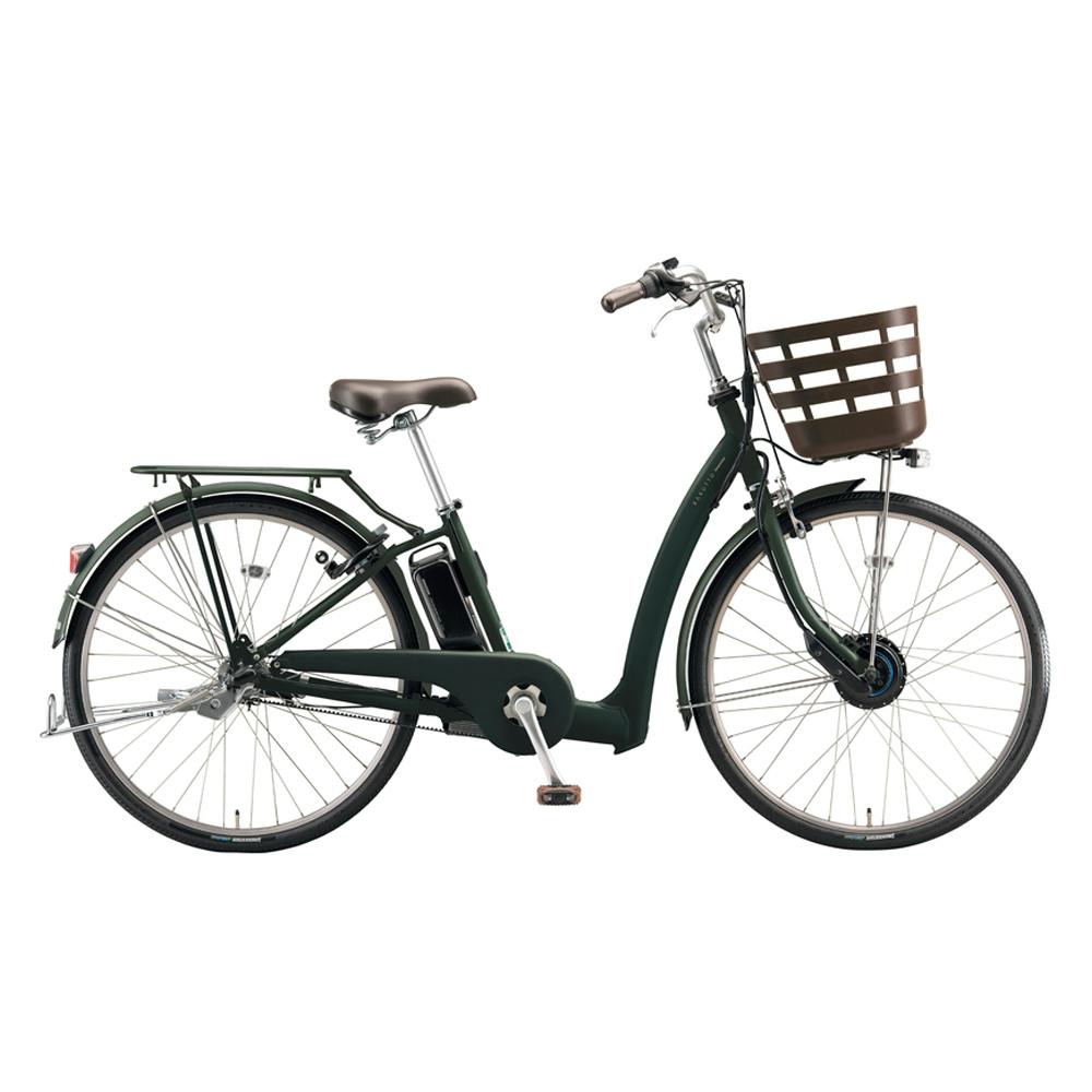 【自転車】26年モデル 電動アシスト自転車 RAKUTOO ラクット 26インチ 内装3段 RK6B45 T.Xジェードオリーブ