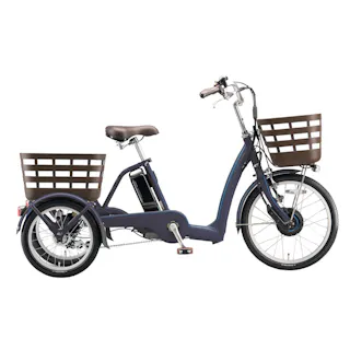 【自転車】電動アシスト自転車 ラクットワゴン RAKUTOO 前輪20 後輪16 内装3段 RW0B45 T.Xサファイヤブルー