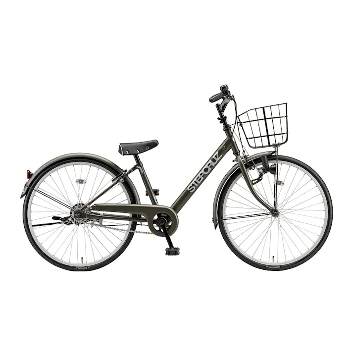 【自転車】26年モデル ステップクルーズジュニア STEPCRUZJr STJ46 24インチ T.Xマットカーキ ツヤ消しカラー