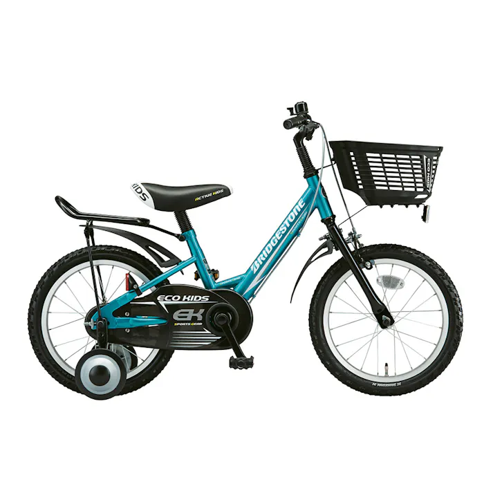 【自転車】26年モデル エコキッズスポーツ ECO KIDS EKS14 14インチ グリーン&ブラック