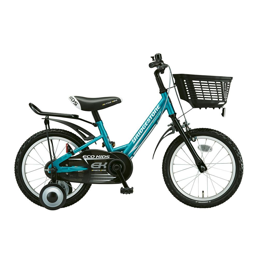 【自転車】26年モデル エコキッズスポーツ ECO KIDS EKS16 16インチ グリーン＆ブラック