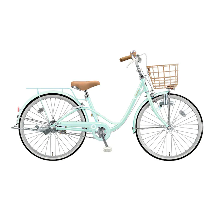 【自転車】26年モデル 子供用自転車 リリーベル 24インチ AG41 E.Xミストグリーン