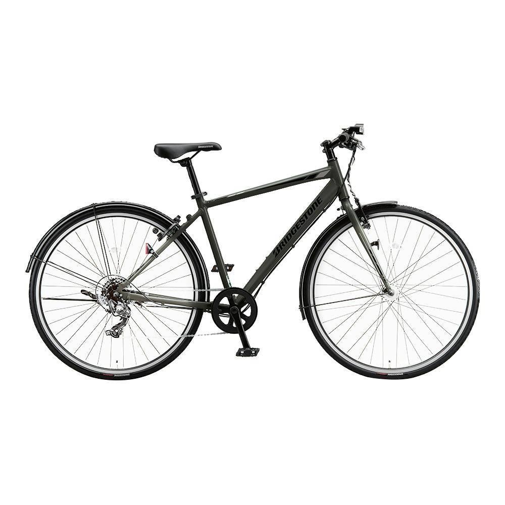 【自転車】26年モデル クロスバイク TB1 ティービーワン 480mm 外装7段 TB486 T.XHカーキ