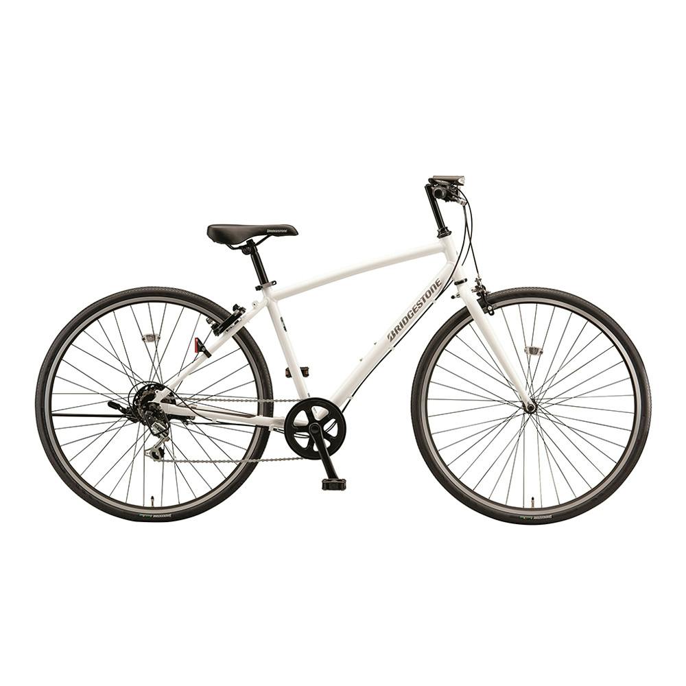 【自転車】26年モデル クロスバイク LB1 エルビーワン 27インチ 外装6段 LB764 E.Xホワイト