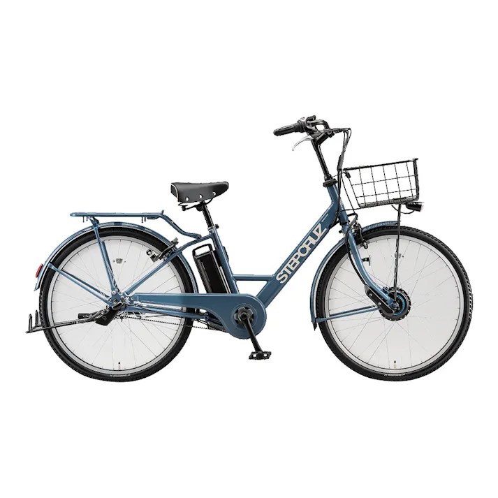 【自転車】電動アシスト自転車 ステップクルーズ e STEPCRUZ e 26インチ 内装3段 E.Xネイビーグレー ST6B37