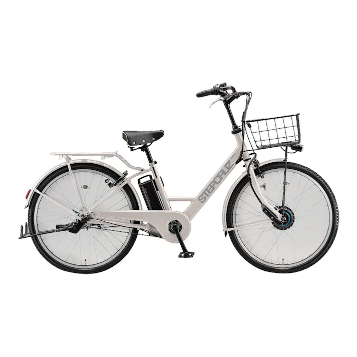 【自転車】電動アシスト自転車 ステップクルーズ e STEPCRUZ e 26インチ 内装3段 E.Xアーバングレー ST6B37