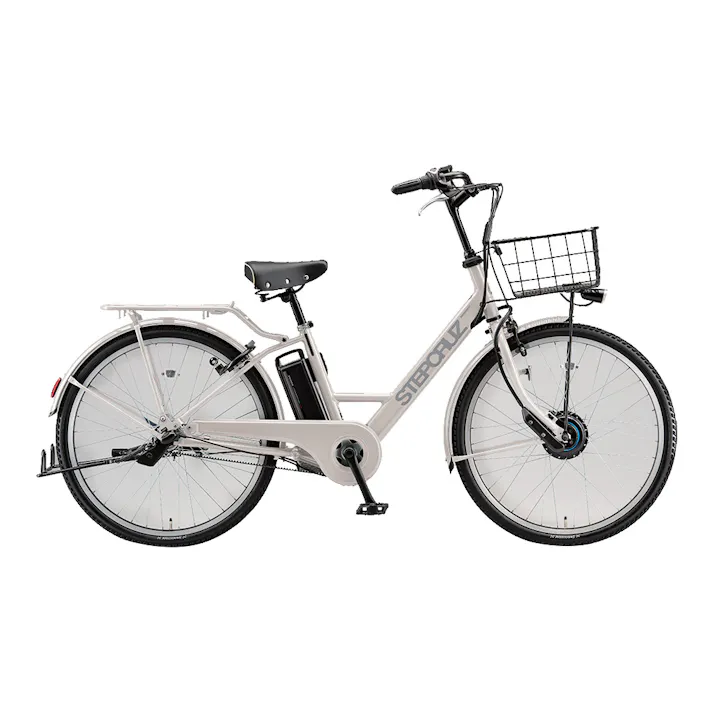 【自転車】電動アシスト自転車 ステップクルーズ e STEPCRUZ e 26インチ 内装3段 E.Xアーバングレー ST6B37