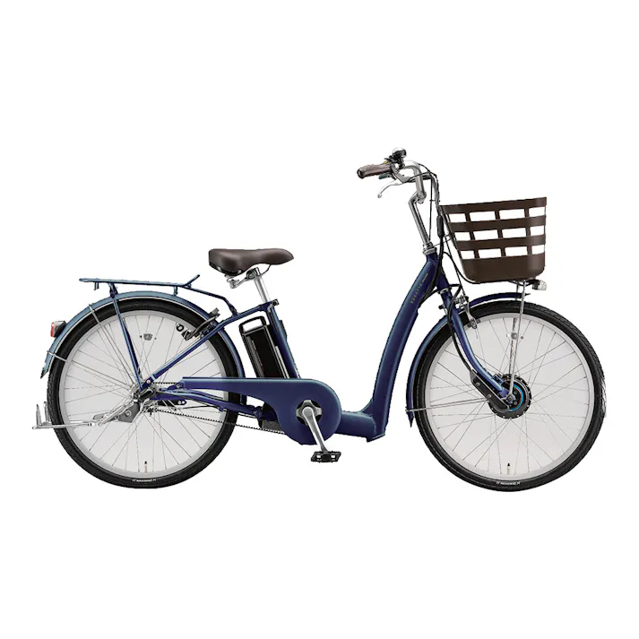 【自転車】電動アシスト自転車 ラクット RAKUTTO 24インチ T.Xサファイヤブルー RK4B37
