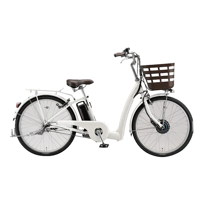 【自転車】電動アシスト自転車 ラクット RAKUTTO 24インチ E.Xソフトライトグレー RK4B37