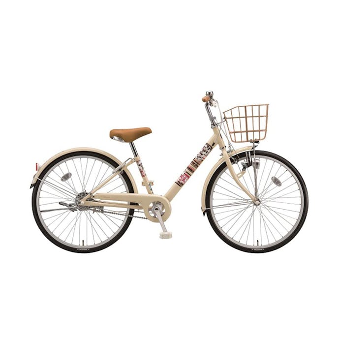 【自転車】《ブリヂストン》エコパルモカ 24インチ EPM40 Eシェルベージュ(販売終了)