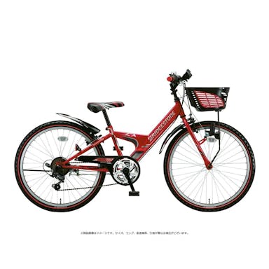 【自転車】《ブリヂストン》エクスプレスジュニア ダイナモランプモデル EXJ46 24インチ 外装6段 レッド(販売終了)