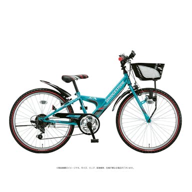 【自転車】《ブリヂストン》エクスプレスジュニア ダイナモランプモデル EXJ46 24インチ 外装6段 エメラルドグリーン(販売終了)