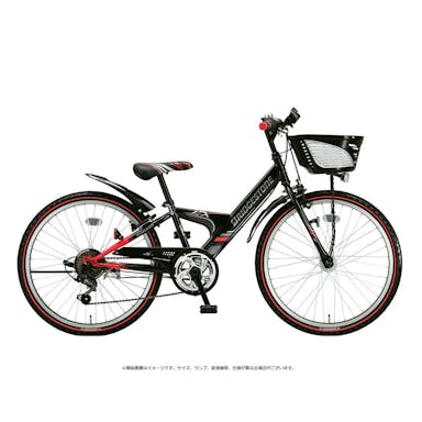 【自転車】《ブリヂストン》エクスプレスジュニア 26インチ 外装6段 ブラック＆レッド(販売終了)