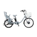 【自転車】《ブリヂストン》電動アシスト自転車 24ビッケMOBdd BM0B40 BKブルーグレー(販売終了)
