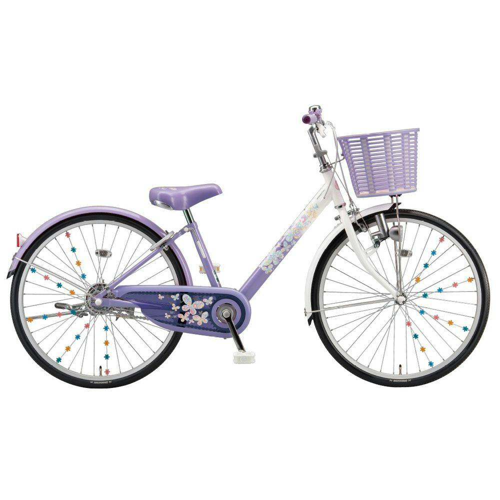 自転車】《ブリヂストン》エコパル 22インチ EPL201 ラベンダー(販売終了) 子供用自転車（シティサイクル）  ホームセンター通販【カインズ】