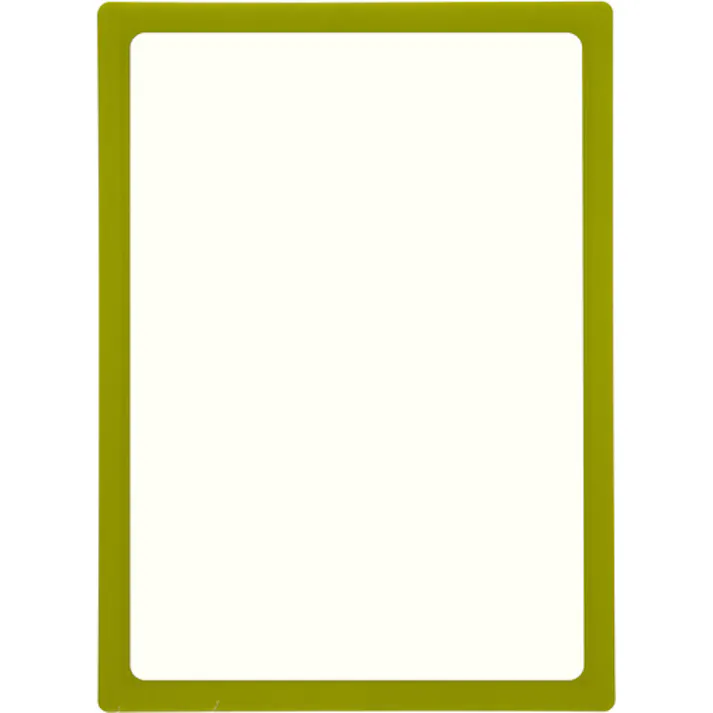 【CAINZ-DASH】光 ポケットパッド 黄緑 A4サイズ PDA4-4【別送品】