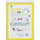 【CAINZ-DASH】光 ポケットパッド 黄 A4サイズ PDA4-5【別送品】