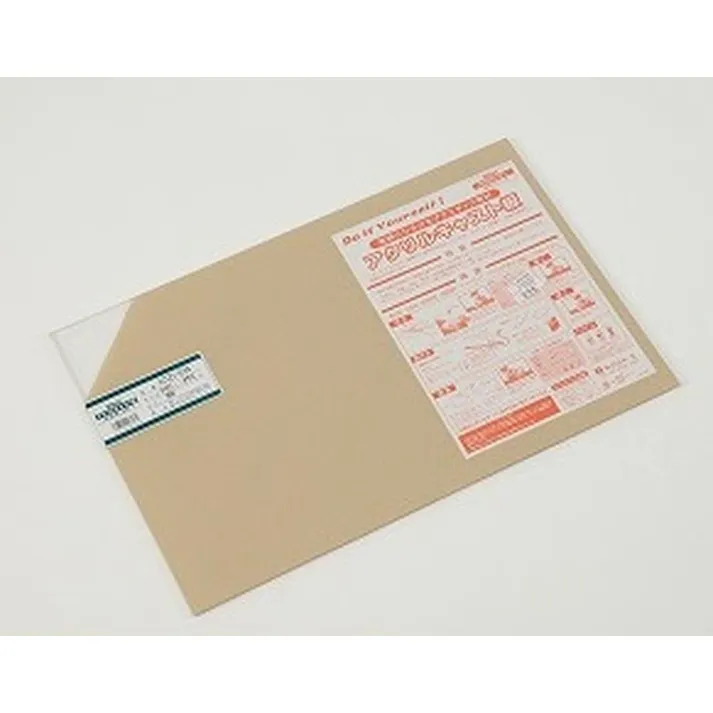 アクリルキャスト板 透明 AC00-543 5.0mm×300mm×450mm