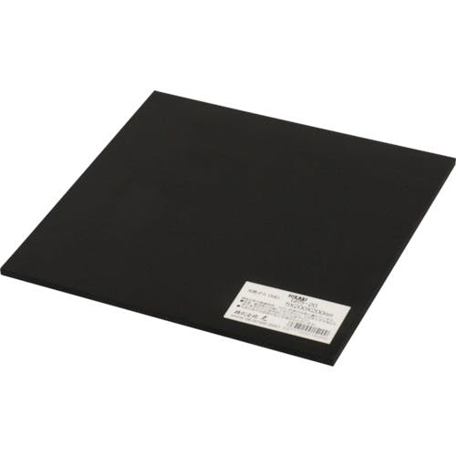 CAINZ-DASH】光 ゴム板 黒5×200×200mm GR5-20【別送品