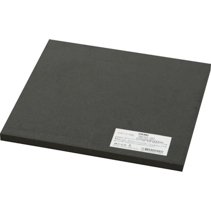 【CAINZ-DASH】光 ポリエチレンスポンジ 200×200×10mm 黒 SR10-20【別送品】