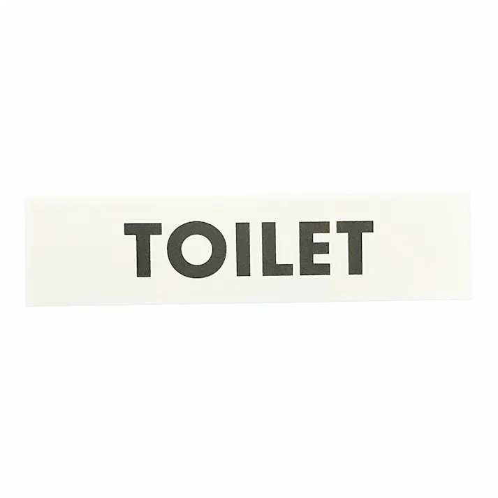 マット板サイン TOILET KMP1845-9