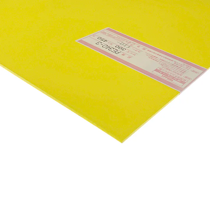 光 ポリプレート イエロー PE340-3 300mm×450mm
