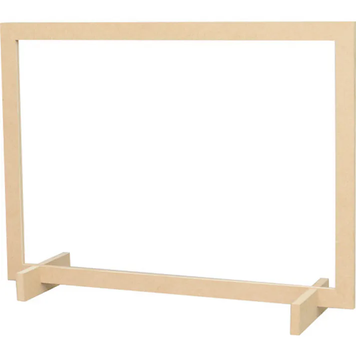 【CAINZ-DASH】光 飛沫飛散防止パネル 小 木製フレームタイプ MHBP64【別送品】