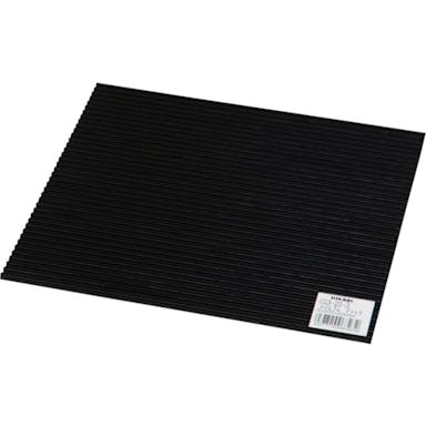 【CAINZ-DASH】光 筋入りゴム　ブラック　２００×２００×３ｍｍ CG3-20-3【別送品】