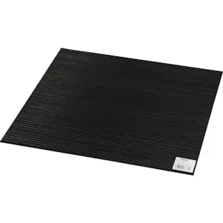 【CAINZ-DASH】光 筋入りゴム ブラック 300×300×3mm CG3-30-3【別送品】
