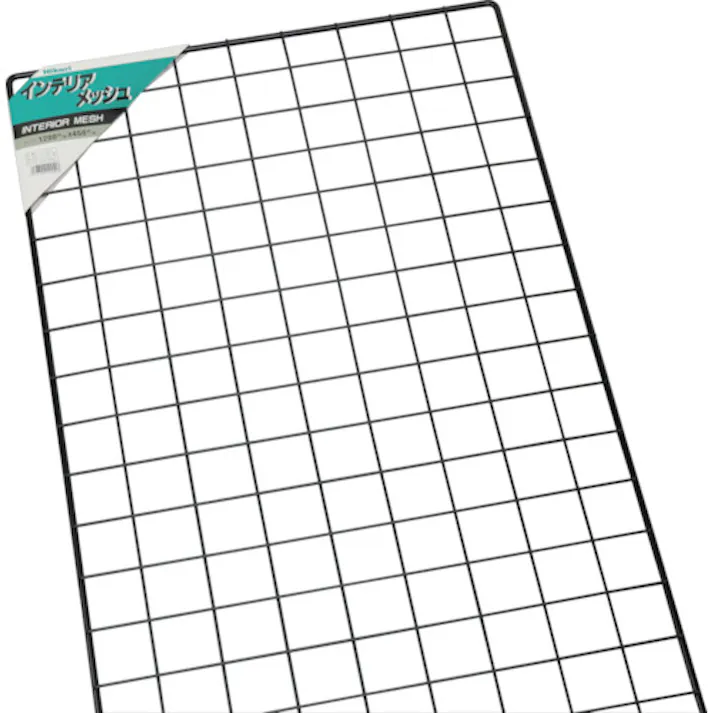 【CAINZ-DASH】光 メッシュパネル 黒 1200×450mm PJ1245-1【別送品】