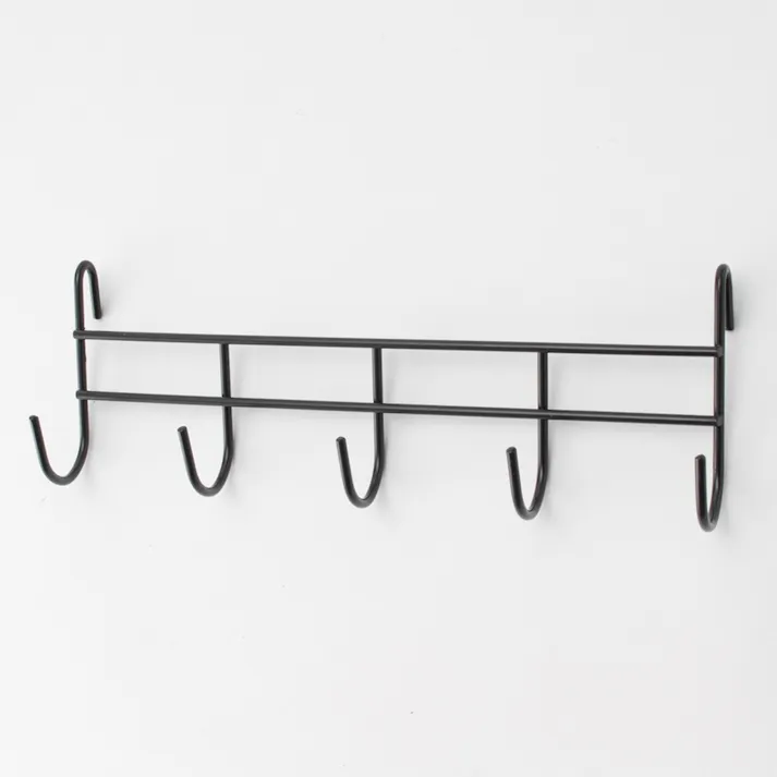 メッシュパネル 5連フック 黒 HF-51