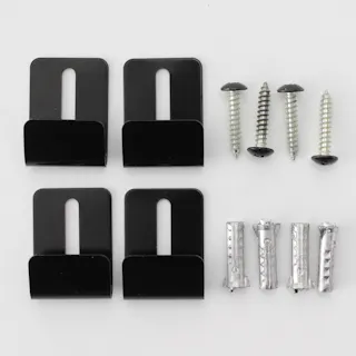 メッシュパネル ネット取付金具 黒 JN-1