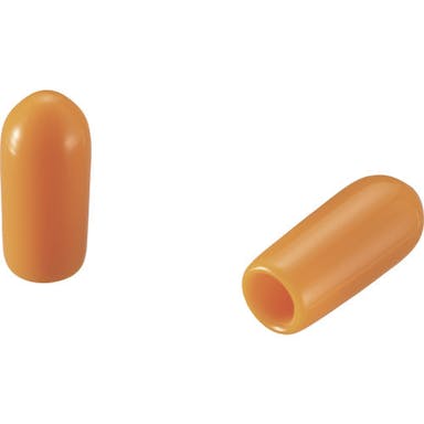 【CAINZ-DASH】光 フック用先端キャップ　マンダリンオレンジ　１０個入 BCPO-5【別送品】