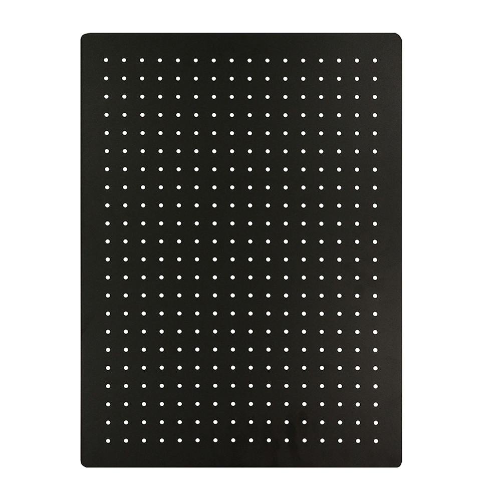 サンカ スチールパンチングボード 450×900mm ブラック 有孔
