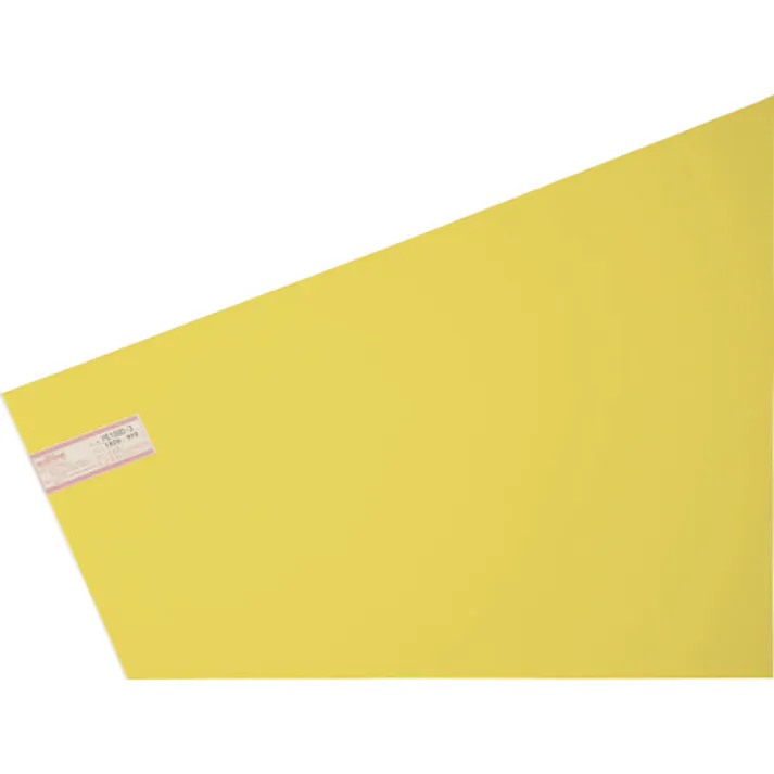 【CAINZ-DASH】光 ポリプレート イエロー 2.4×1820×910mm PE1890-3【別送品】