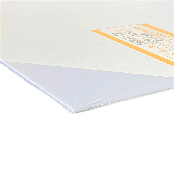 光 エンビ板 乳白半透明 EB231-12 1.0mm×200mm×300mm