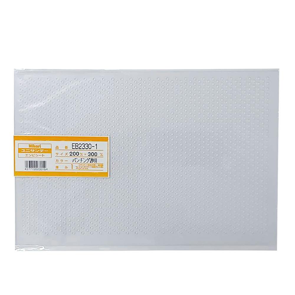 エンビシート パンチング透明 縦20cm 横30cm