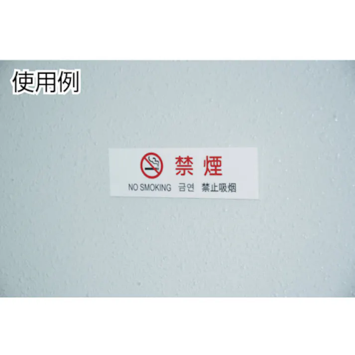 【CAINZ-DASH】光 多国語プレート 店内での撮影はご遠慮ください TGP2610-6【別送品】