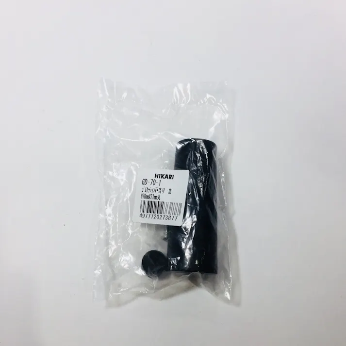 ゴムクッション 戸当り 黒 70×27 GD-70-1