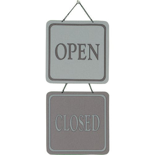 CAINZ-DASH】光 サインプレート OPEN－CLOSED CL3223-1