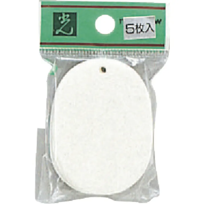 【CAINZ-DASH】光 小判札 アクリル クリーンホワイト(5枚入) PKF36-7【別送品】