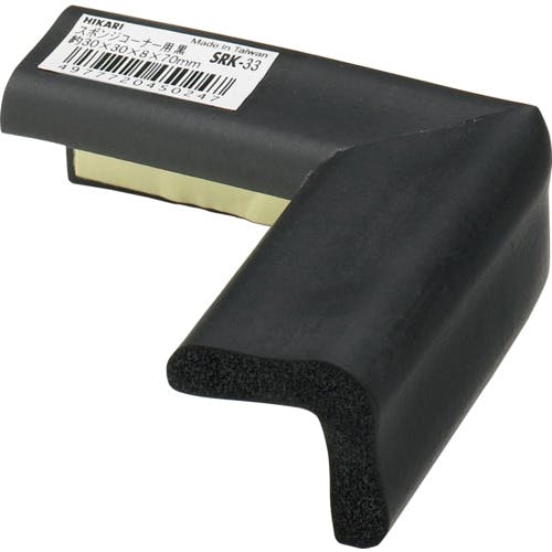 CAINZ-DASH】光 スポンジコーナー用 黒30×30mm SRK-33【別送品