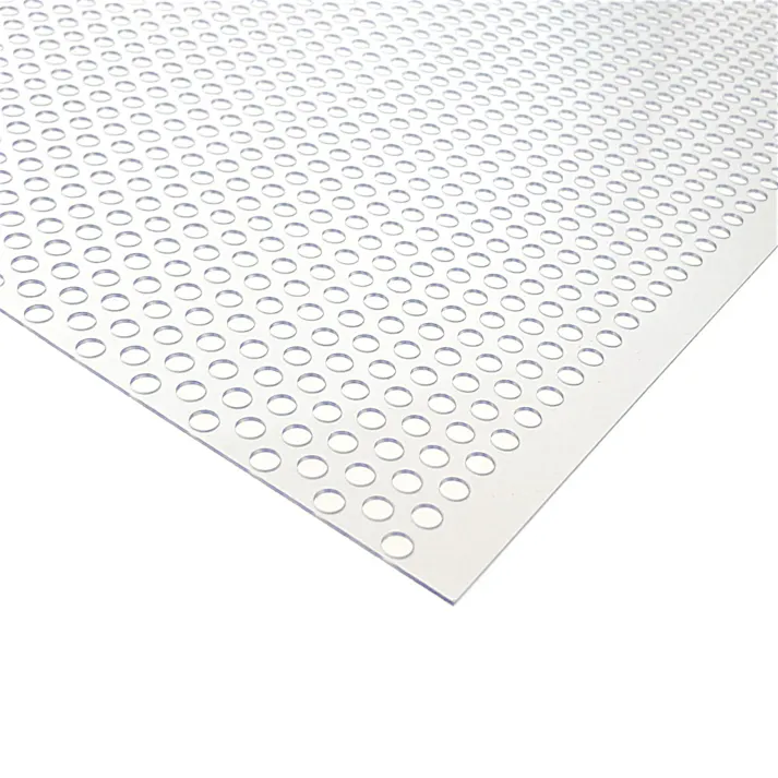 光 エンビ板 透明パンチング EB4635-1 1.0mm×450mm×600mm