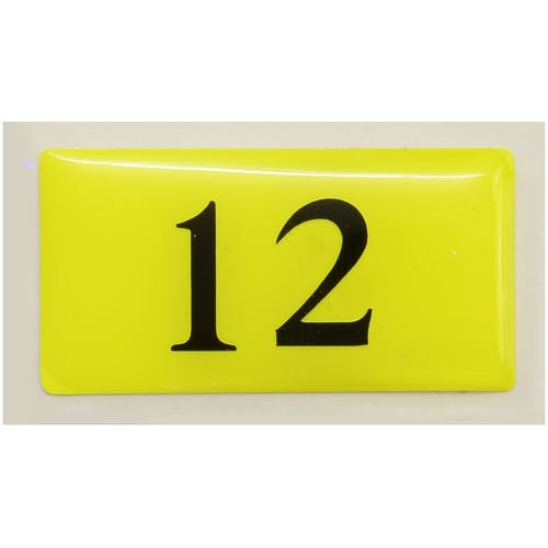 CAINZ-DASH】光 テーブルナンバー 表示内容12 蛍光 BJ26-12【別送品