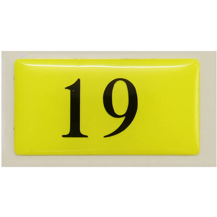【CAINZ-DASH】光 テーブルナンバー 表示内容19 蛍光 BJ26-19【別送品】
